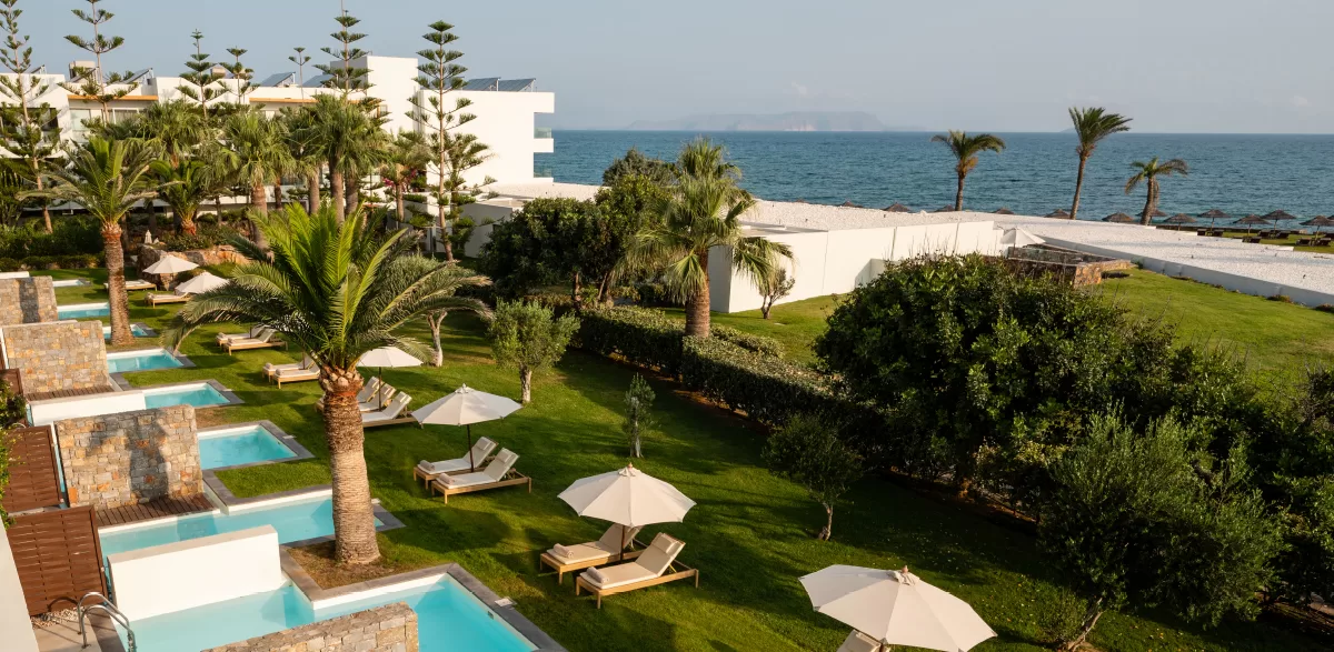 Amirandes Grecotel outside area