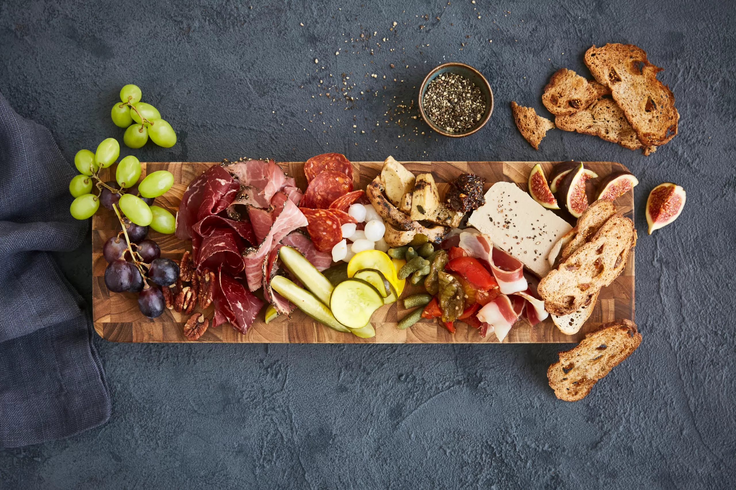 Food at Jumeirah Saadiyat island