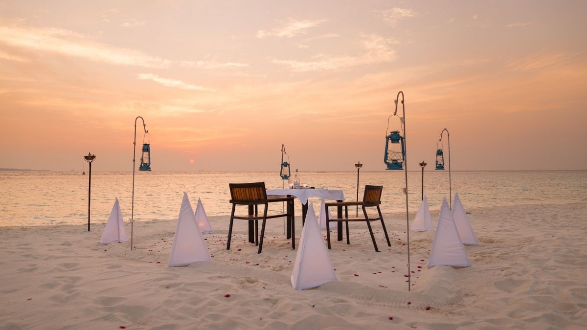Amilla Fushi Maldives Resort and Residences Sunset Dining Canva