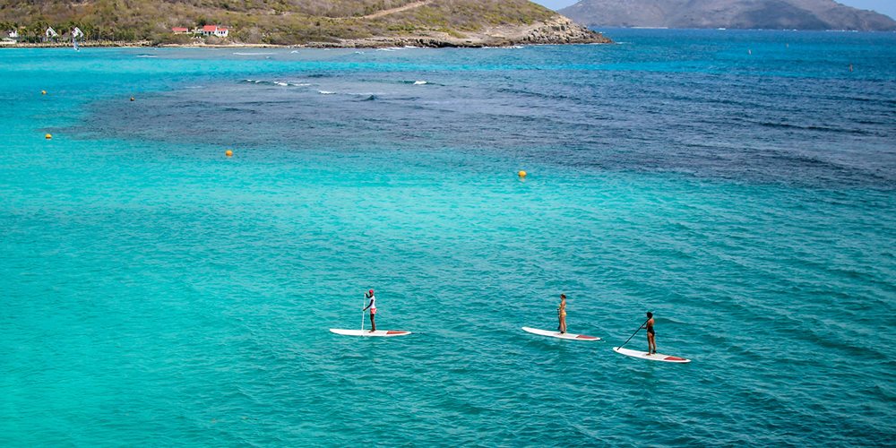 Eden Rock St Barts Paddleboarding