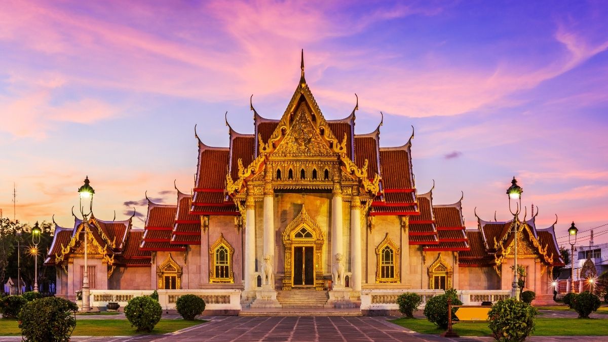 The Marble Temple Traditional Thailand