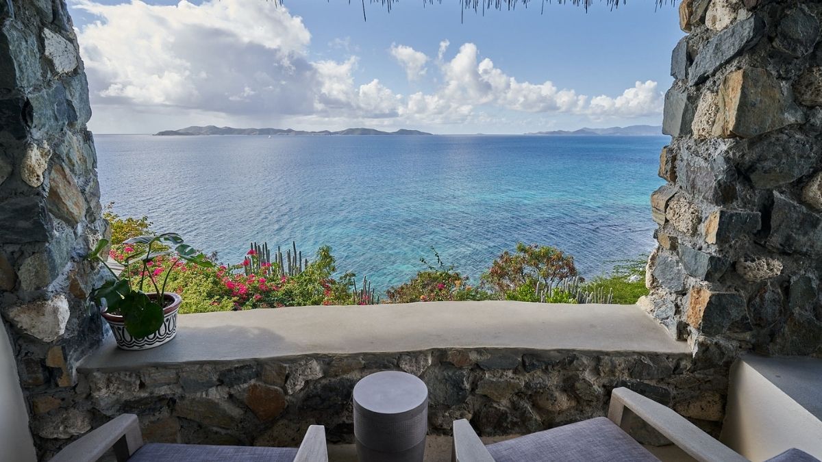 Aerial BVI bedroom view