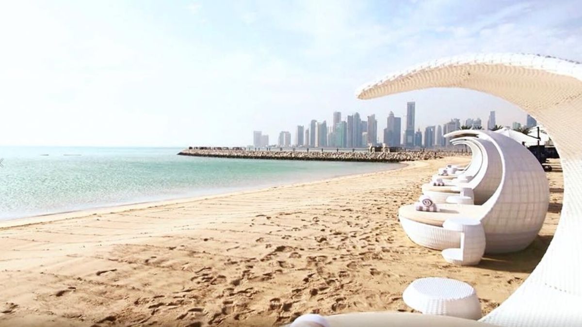 St Regis doha qatar late summer sun