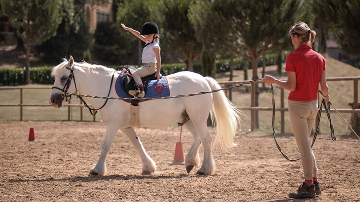 Reschio Umbria Italy Riding Lesson