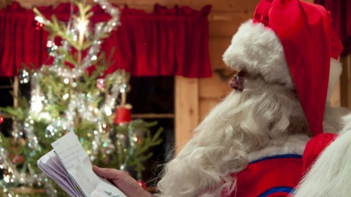 Santa at Finnish Lapland