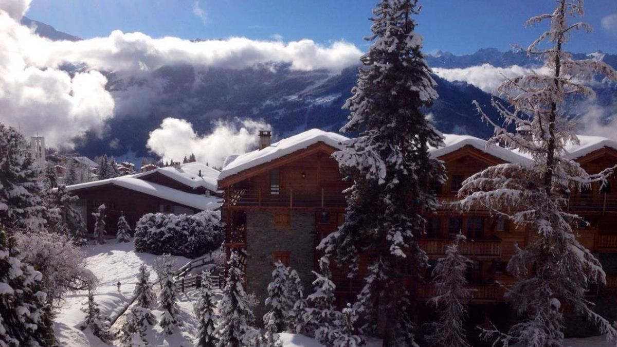 Experimental Chalet Verbier savile row travel ski