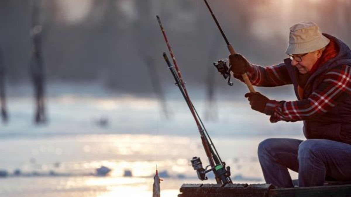 ice fishing at beaver run