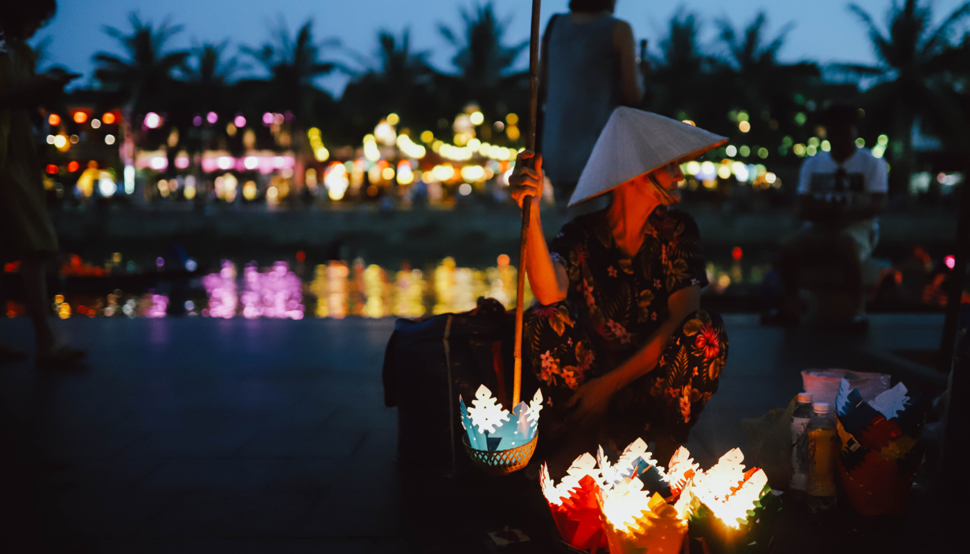 Walk Hoi an at night for quirky delights